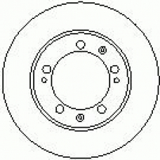 37635 KAWE Тормозной диск