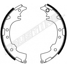 115.304 TRUSTING Комплект тормозных колодок