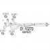 01.10270 MTS Труба выхлопного газа