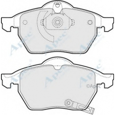 PAD1064 APEC Комплект тормозных колодок, дисковый тормоз