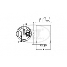 ST 6118 SCT Топливный фильтр