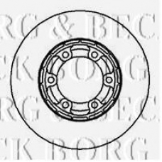 BBD5098 BORG & BECK Тормозной диск