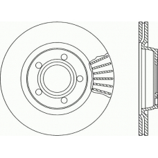 BDR1731.20 OPEN PARTS Тормозной диск