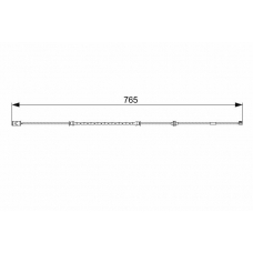1 987 473 018 BOSCH Сигнализатор, износ тормозных колодок