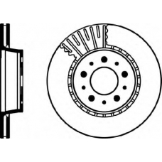 54014 PAGID Тормозной диск