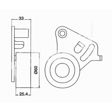 ITB-6901 IPS Parts Устройство для натяжения ремня, ремень грм