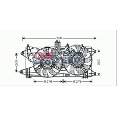 1780281 KUHLER SCHNEIDER Вентилятор, охлаждение двигателя