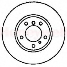 561480B BENDIX Тормозной диск