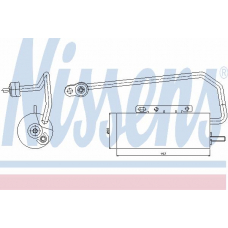95409 NISSENS Осушитель, кондиционер