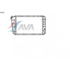 SU2002 AVA Радиатор, охлаждение двигателя