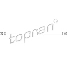 110 816 TOPRAN Газовая пружина, крышка багажник