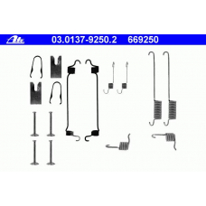 03.0137-9250.2 ATE Комплектующие, тормозная колодка