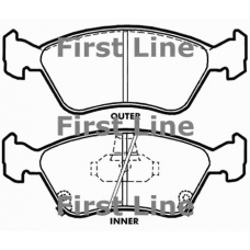 FBP3312 FIRST LINE Комплект тормозных колодок, дисковый тормоз