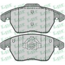 05P1248 LPR Комплект тормозных колодок, дисковый тормоз