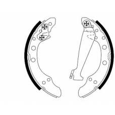 8DB 355 003-351 HELLA Комплект тормозных колодок