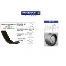 KH 191 HUTCHINSON Комплект ремня грм