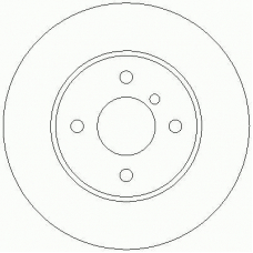 D2071 ROULUNDS Тормозной диск