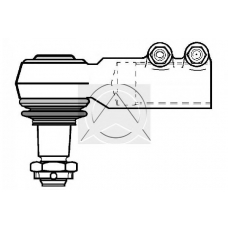 500032 SIDEM Наконечник поперечной рулевой тяги