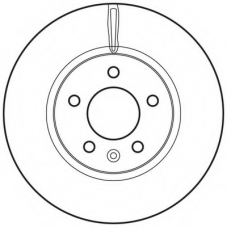 562631BC BENDIX Тормозной диск