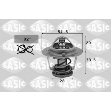 3306041 SASIC Термостат, охлаждающая жидкость