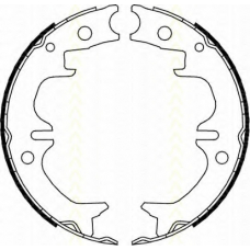 8100 13038 TRISCAN Комплект тормозных колодок, стояночная тормозная с