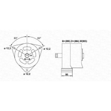 943357256010 MAGNETI MARELLI Генератор