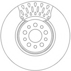 562394JC JURID Тормозной диск