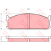 GDB345 TRW Комплект тормозных колодок, дисковый тормоз