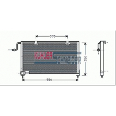 0220601 KUHLER SCHNEIDER Конденсатор, кондиционер