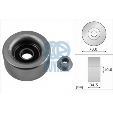 56967 RUVILLE Паразитный / ведущий ролик, поликлиновой ремень