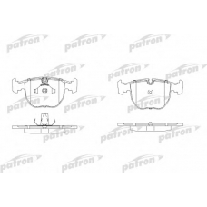 PBP997 PATRON Комплект тормозных колодок, дисковый тормоз