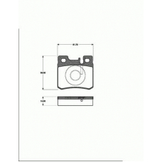 1501223315 S.b.s. Комплект тормозных колодок, дисковый тормоз