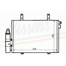 94324 NISSENS Конденсатор, кондиционер