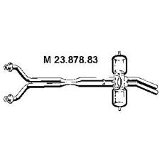 23.878.83 EBERSPACHER Средний глушитель выхлопных газов