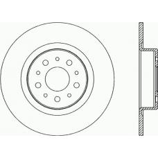 BDA2179.10 OPEN PARTS Тормозной диск