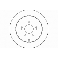 MDC2041 MINTEX Тормозной диск