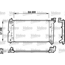 734199 VALEO Радиатор, охлаждение двигателя