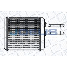 200M12 JDEUS Теплообменник, отопление салона