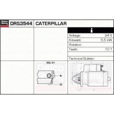 DRS3544 DELCO REMY Стартер