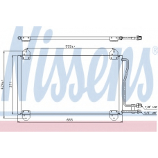 94225 NISSENS Конденсатор, кондиционер