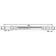 FBH6525 FIRST LINE Тормозной шланг