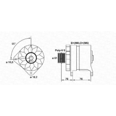 943356522010 MAGNETI MARELLI Генератор