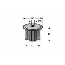 MG1658 CLEAN FILTERS Топливный фильтр