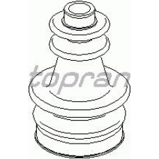 301 240 TOPRAN Пыльник, приводной вал