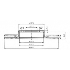 BDC3503 QUINTON HAZELL Тормозной диск