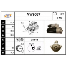 VW9087 SNRA Стартер