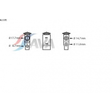 AL1105 AVA Расширительный клапан, кондиционер