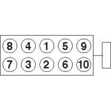 22-51003B GOETZE Комплект болтов головки цилидра