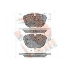 RB1919 R BRAKE Комплект тормозных колодок, дисковый тормоз