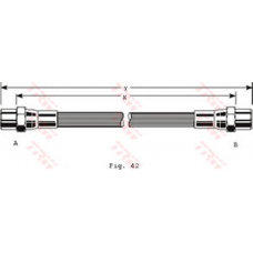 PHA238 TRW Тормозной шланг